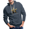 Veteran Premium Hoodie - heather denim