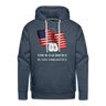 Veteran Premium Hoodie - heather denim