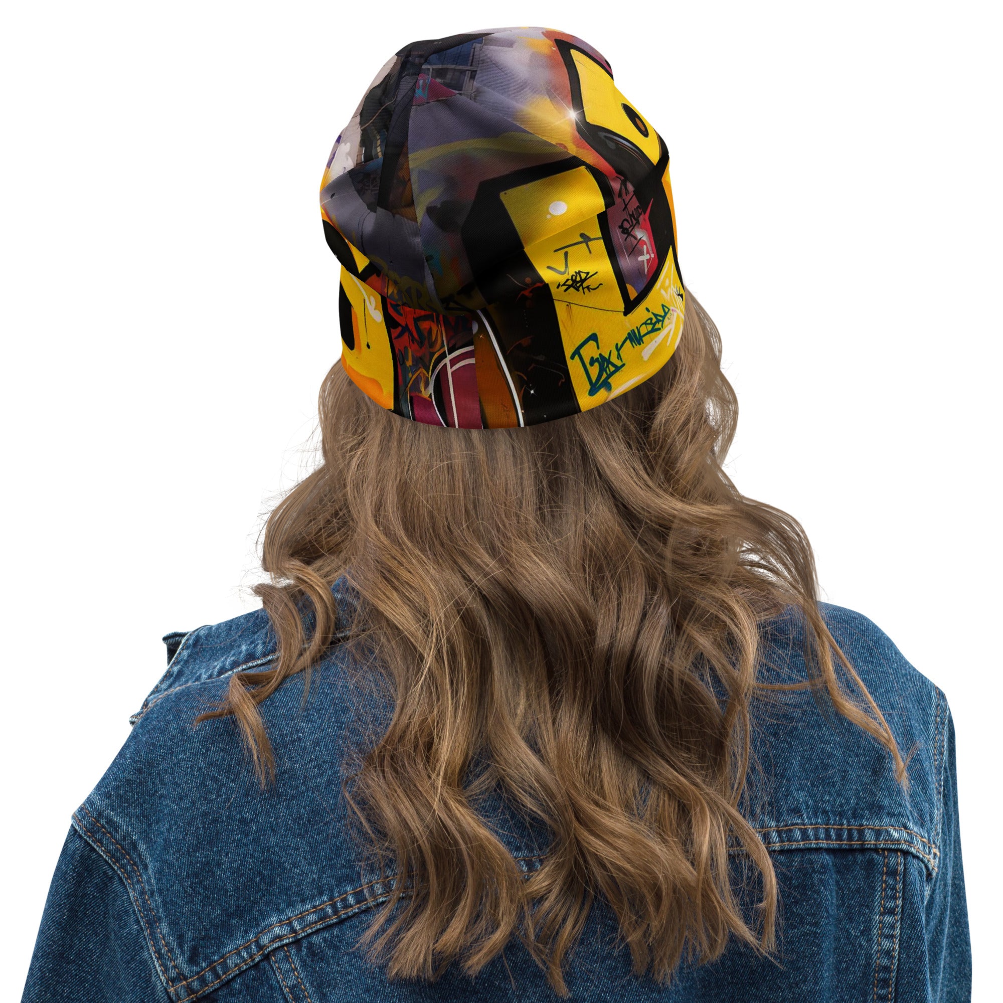 All-Over Print Beanie