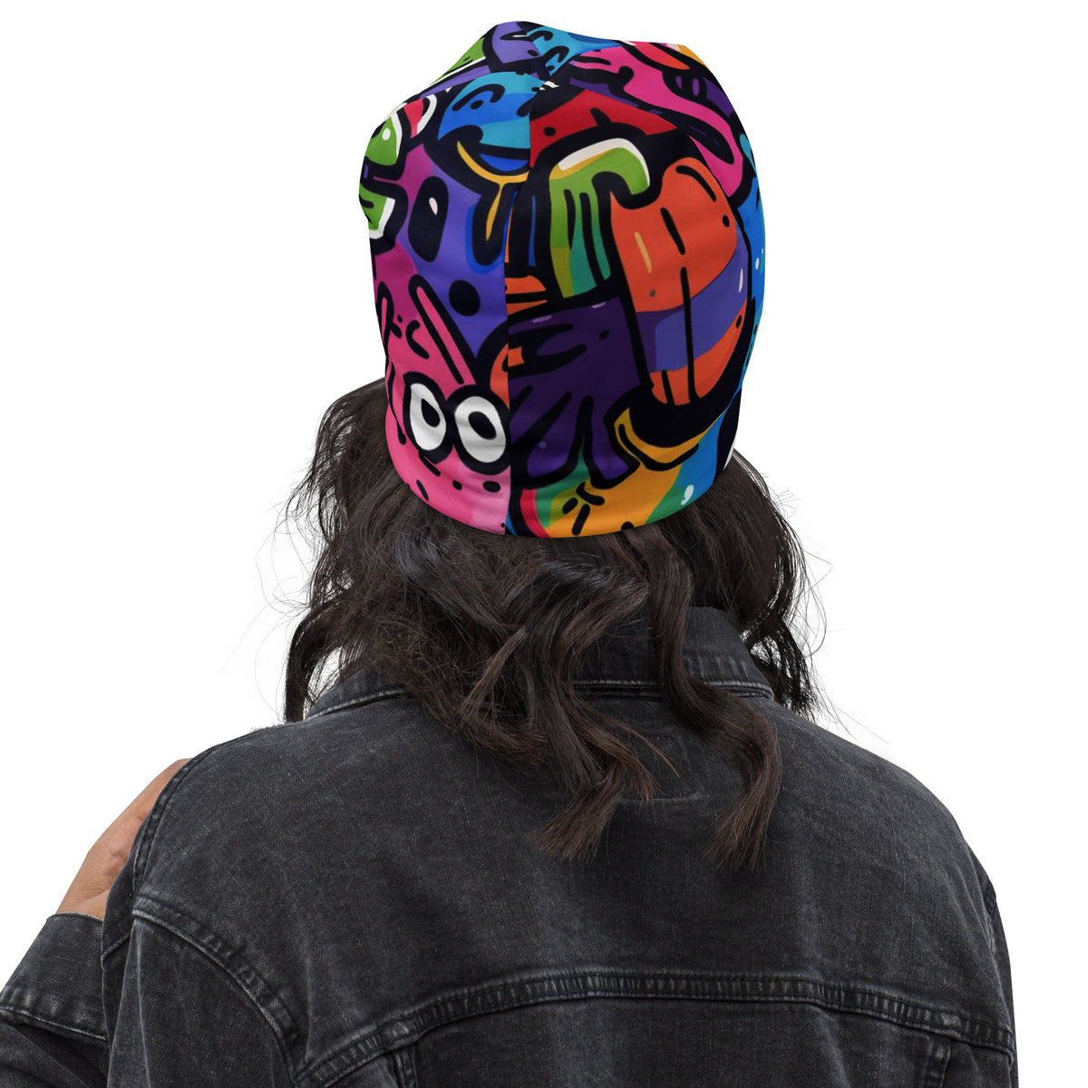 All-Over Print Beanie