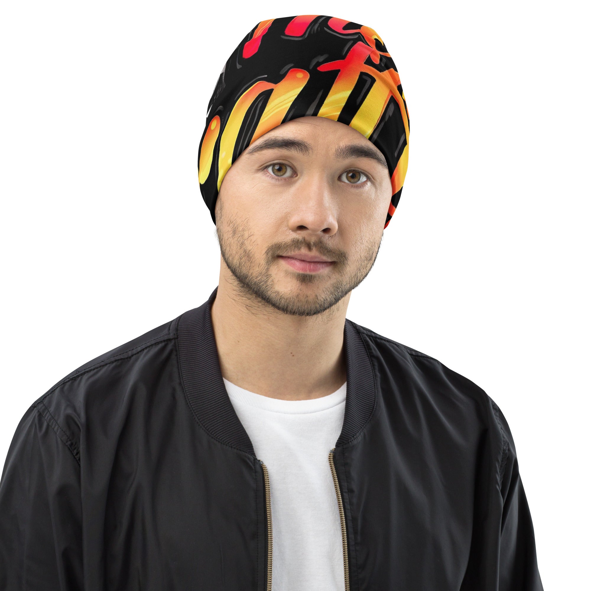 All-Over Print Beanie