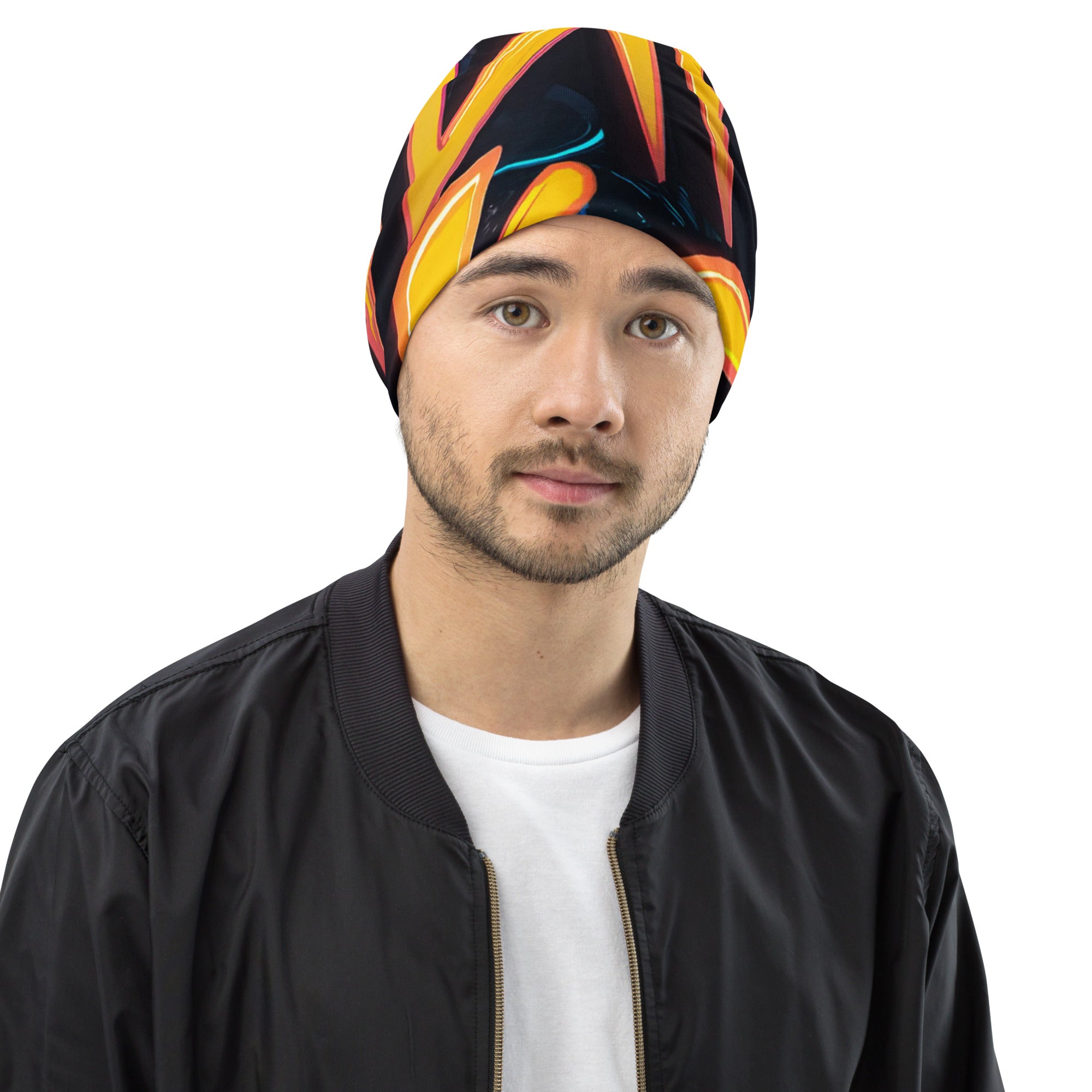 All-Over Print Beanie