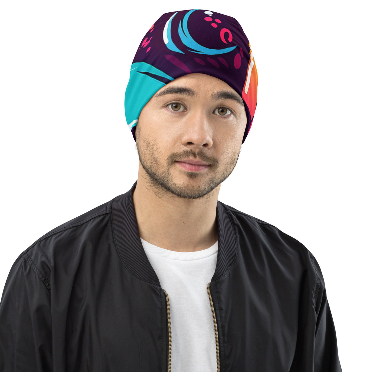 All-Over Print Beanie