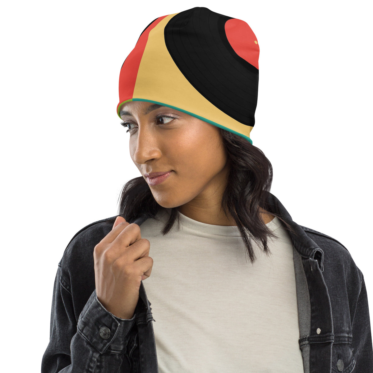 All-Over Print Beanie