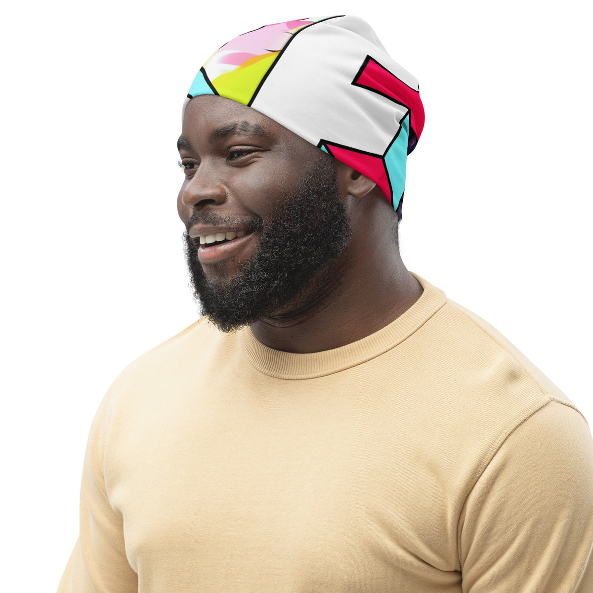 All-Over Print Beanie