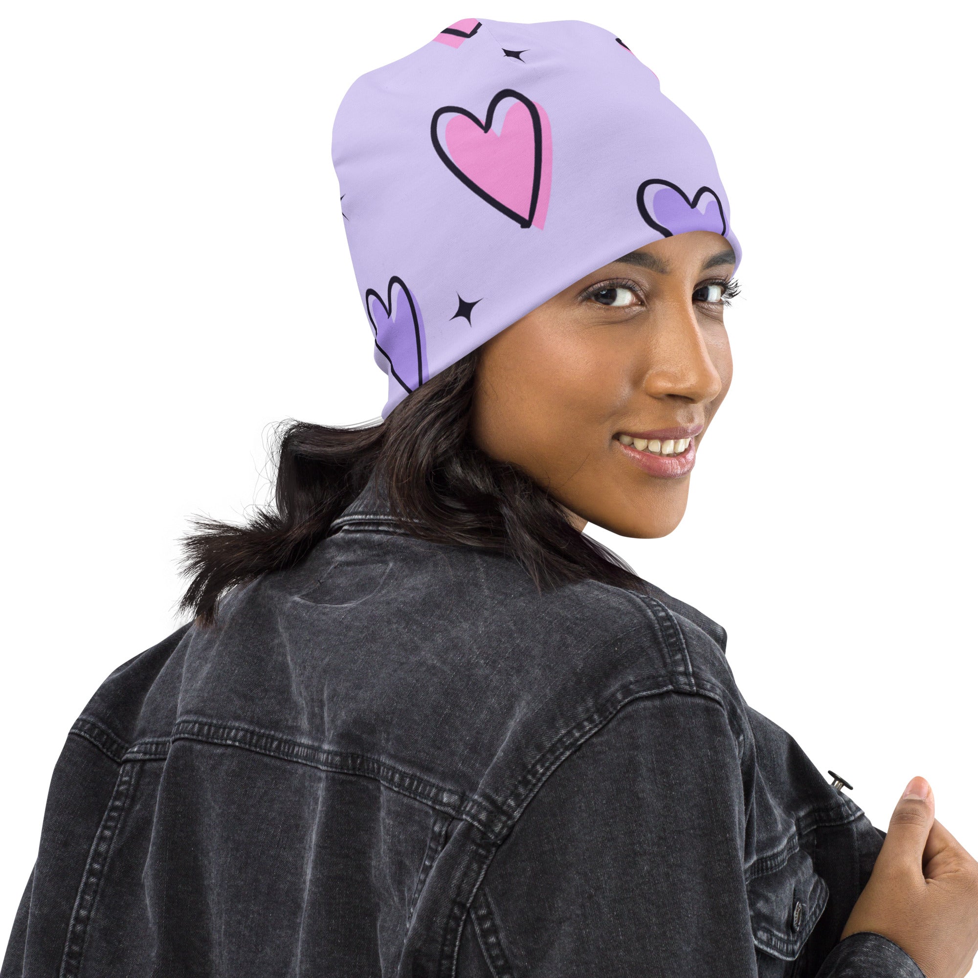 All-Over Print Beanie