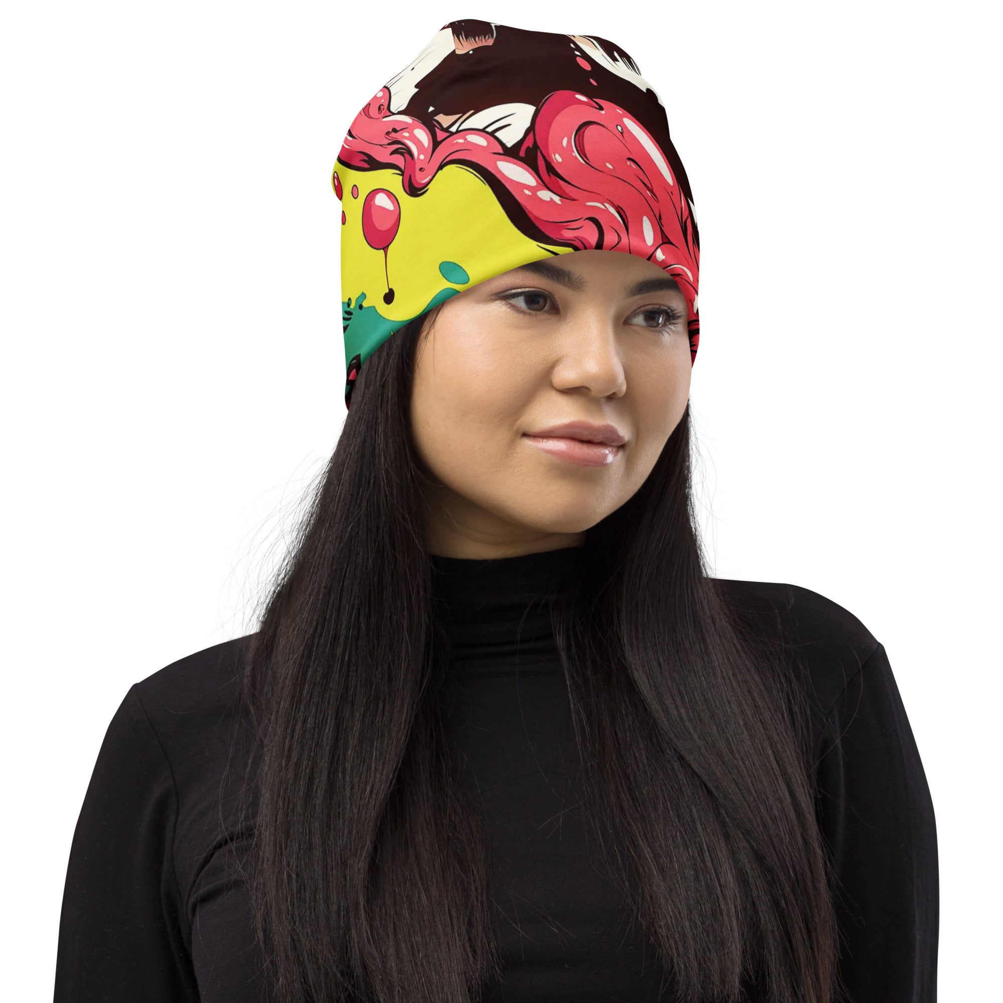 All-Over Print Beanie