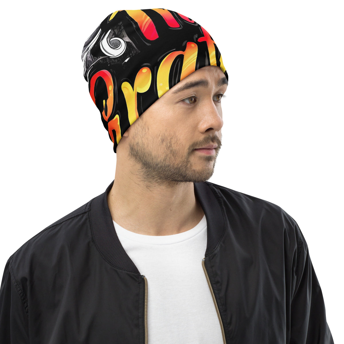 All-Over Print Beanie
