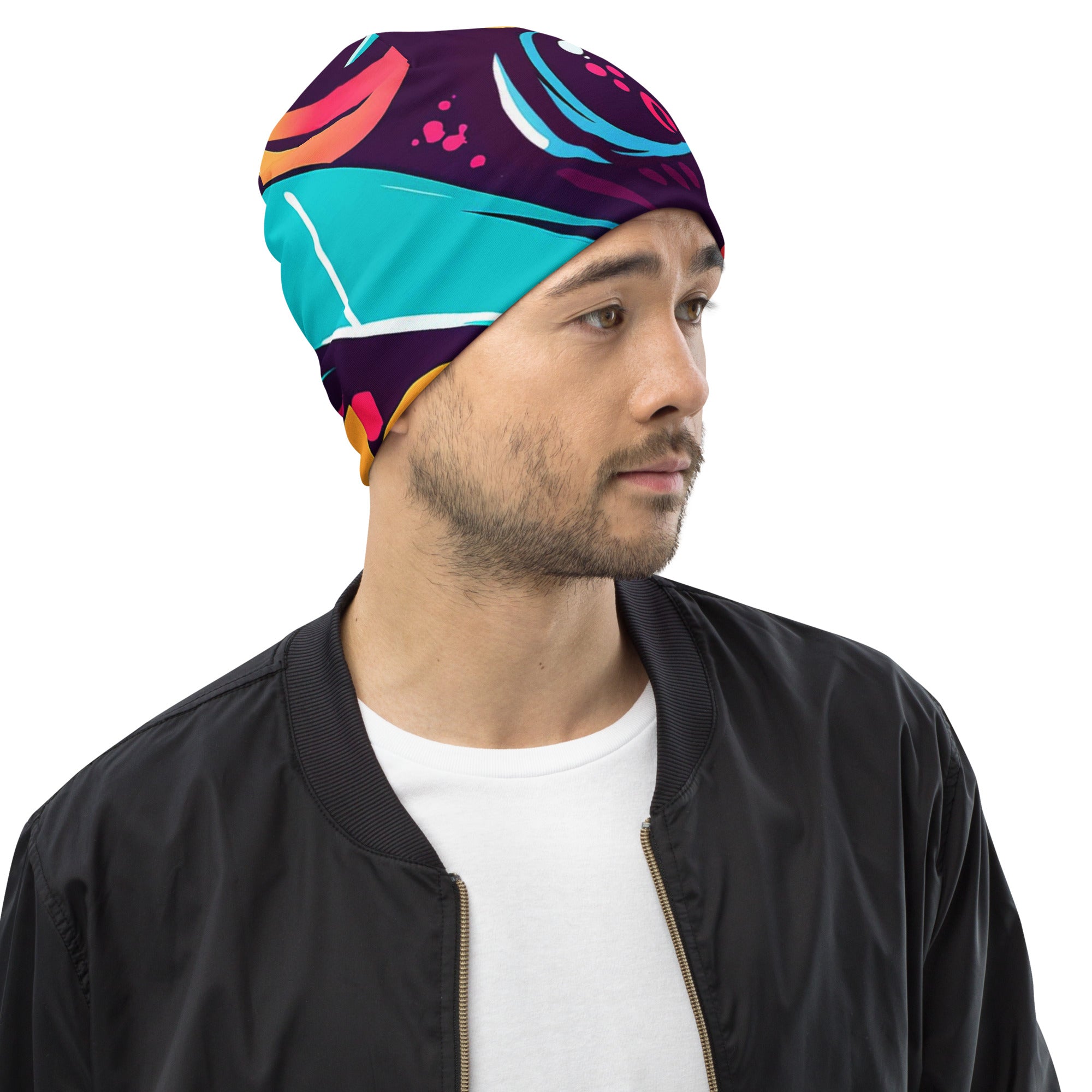 All-Over Print Beanie