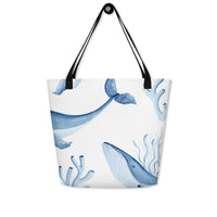 LARGE TOTE BAG W/ POCKET