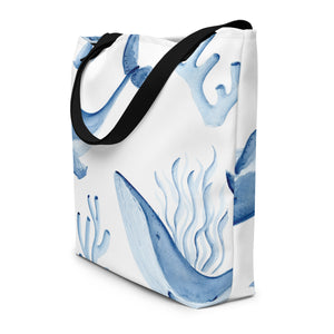 LARGE TOTE BAG W/ POCKET