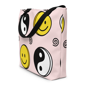 LARGE TOTE BAG W/ POCKET