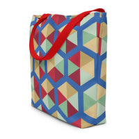 LARGE TOTE BAG W/ POCKET