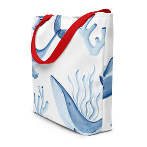 LARGE TOTE BAG W/ POCKET