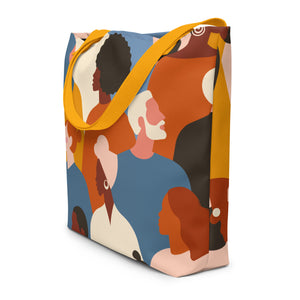 LARGE TOTE BAG W/ POCKET