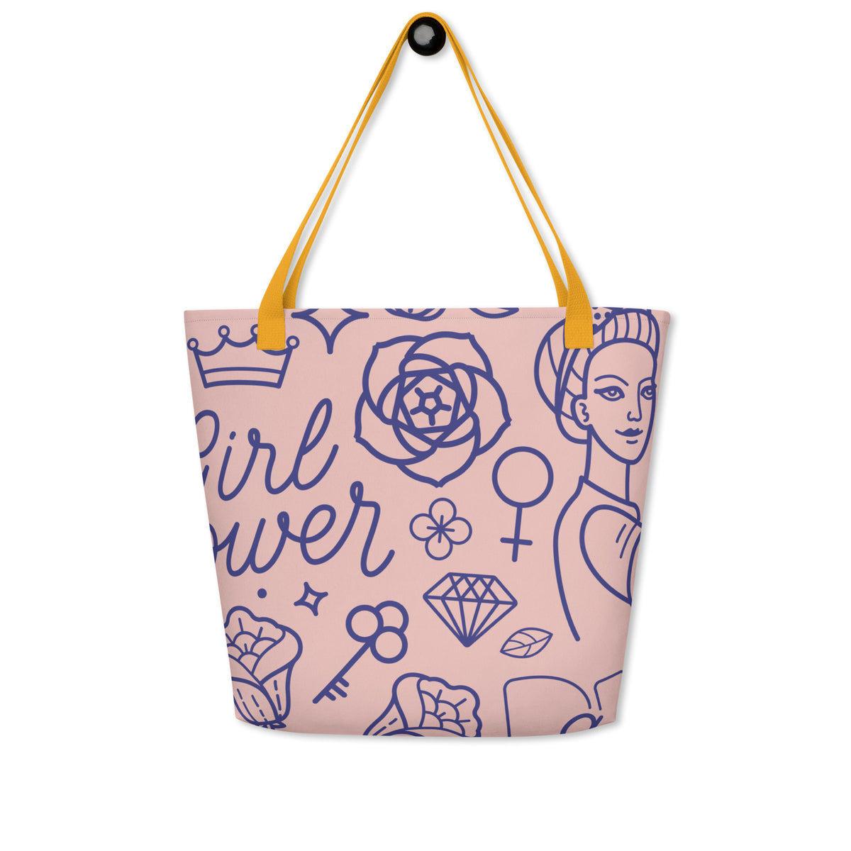 LARGE TOTE BAG W/ POCKET