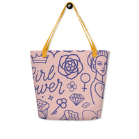 LARGE TOTE BAG W/ POCKET