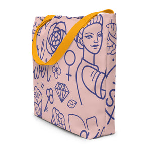 LARGE TOTE BAG W/ POCKET