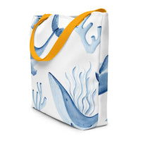 LARGE TOTE BAG W/ POCKET