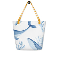 LARGE TOTE BAG W/ POCKET