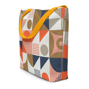 LARGE TOTE BAG W/ POCKET