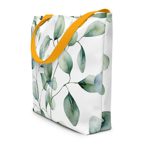LARGE TOTE BAG W/ POCKET