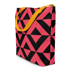 LARGE TOTE BAG W/ POCKET