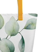 LARGE TOTE BAG W/ POCKET