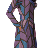 LONG SLEEVE MIDI DRESS