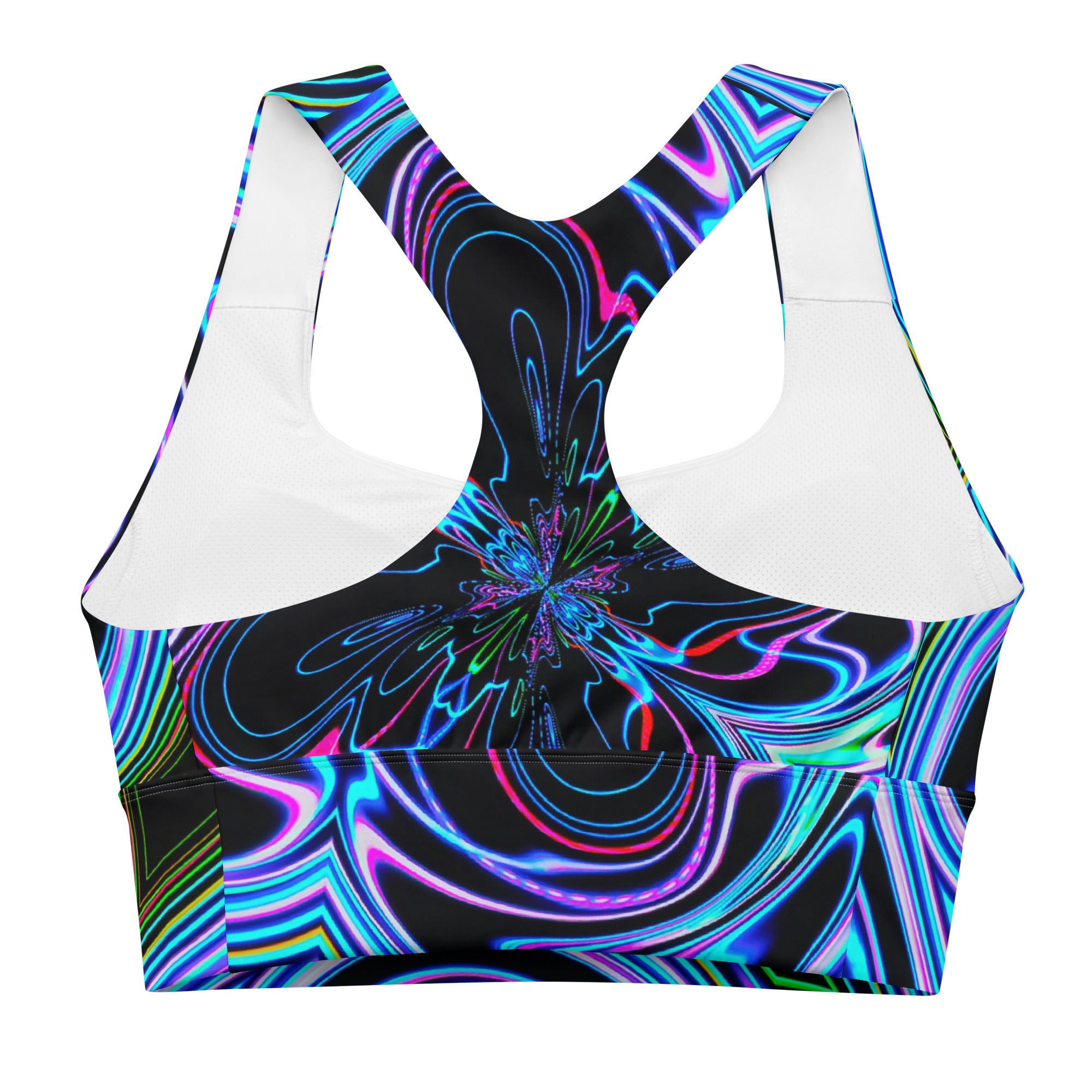 Longline sports bra