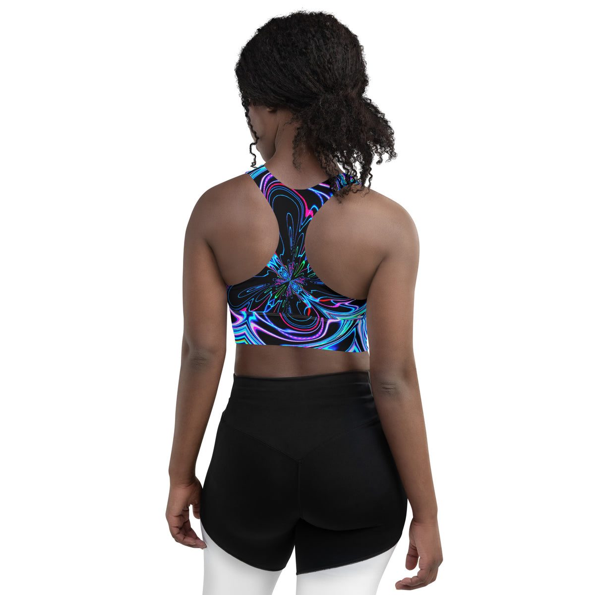 Longline sports bra