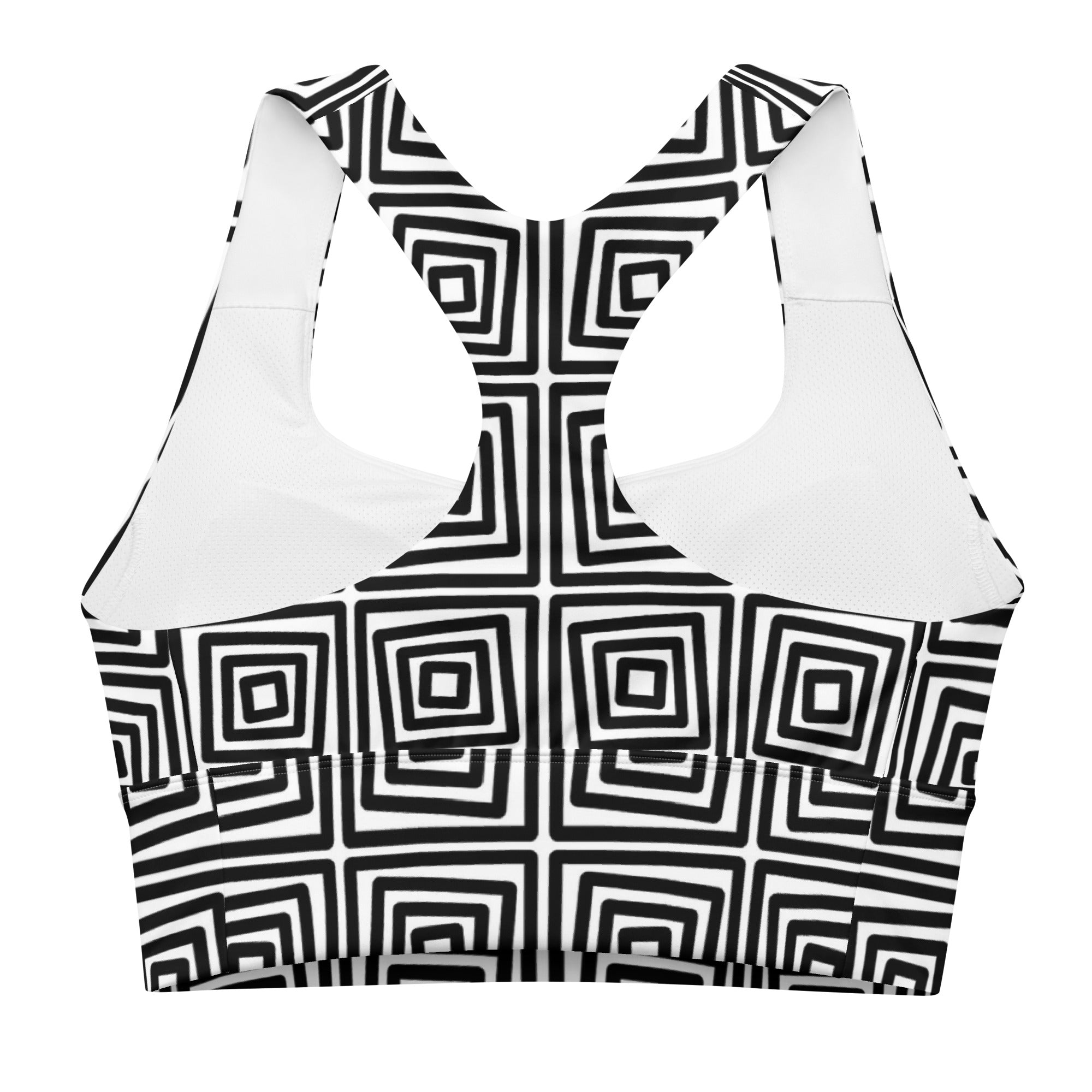 Longline sports bra