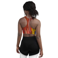 Longline sports bra