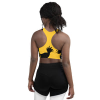Longline sports bra