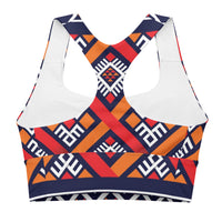 Longline sports bra