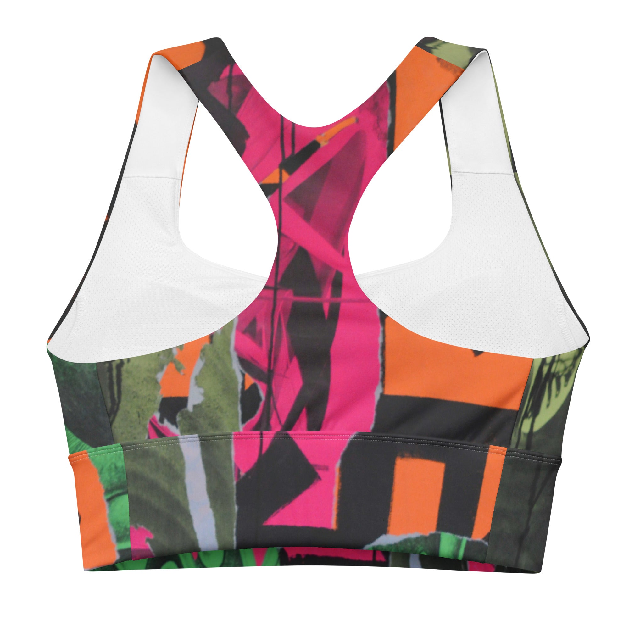 Longline sports bra