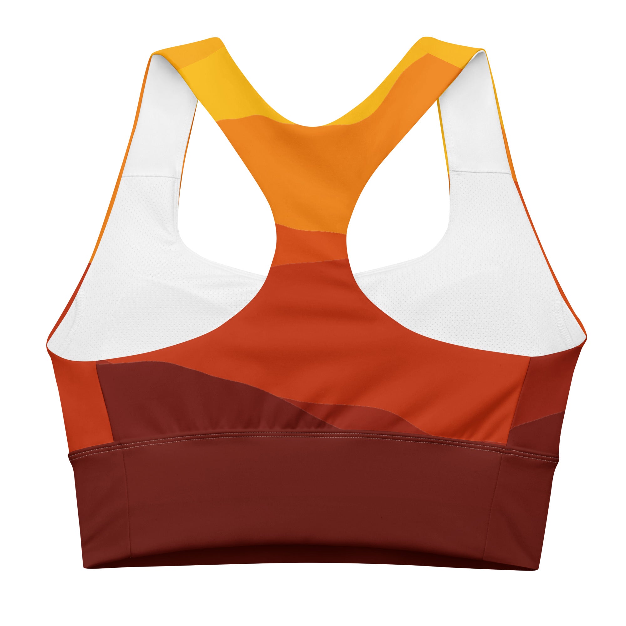 Longline sports bra