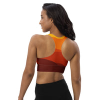 Longline sports bra