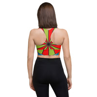 Longline sports bra