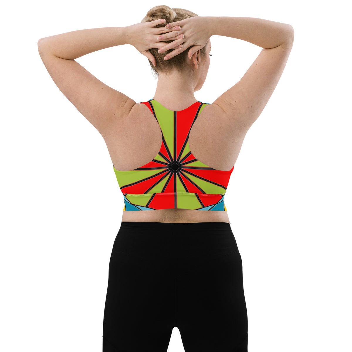 Longline sports bra
