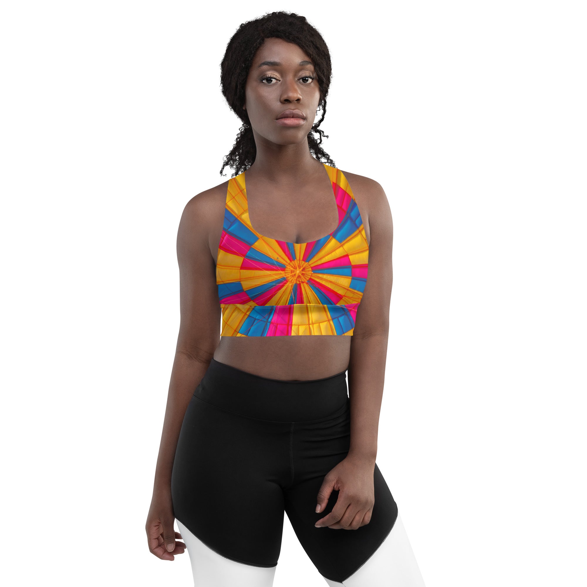 Longline sports bra