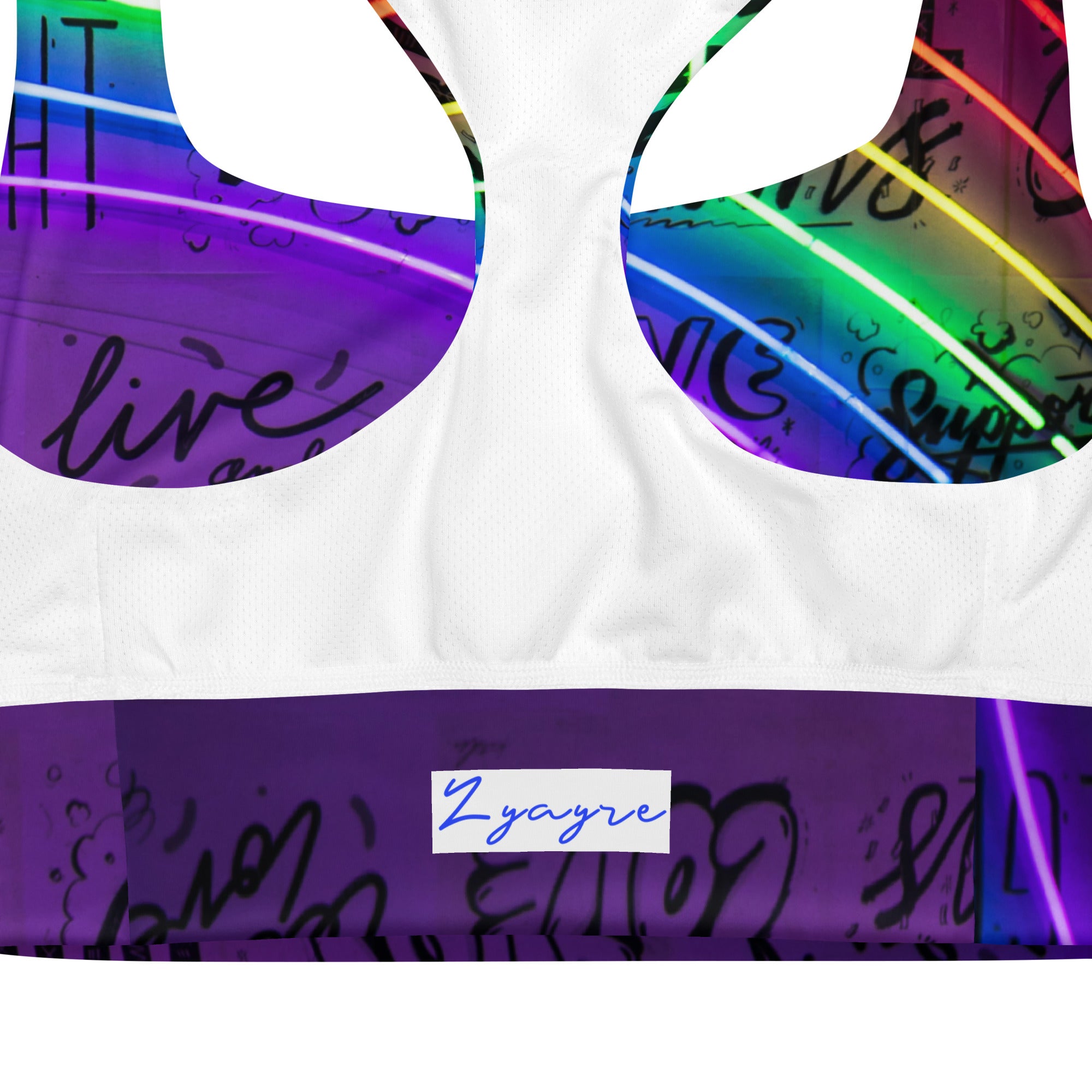 Longline sports bra