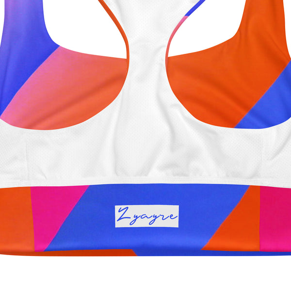 Longline sports bra