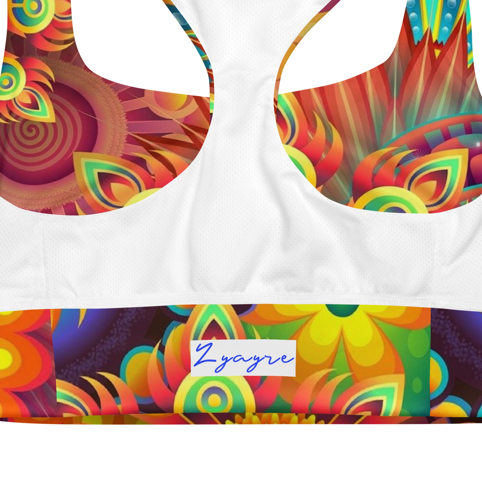 Longline sports bra