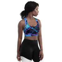 Longline sports bra