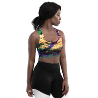Longline sports bra
