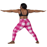Crossover leggings with pockets