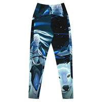 Crossover leggings with pockets