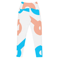 Crossover leggings with pockets