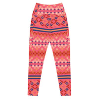 Crossover leggings with pockets